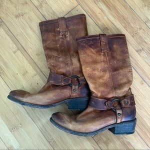 Frye Buckle Boots, women’s size 7.5